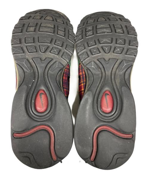 NIKE（ナイキ）NIKE (ナイキ) AIR MAX 97 NRG グリーン×レッド サイズ:US10.5の古着・服飾アイテム