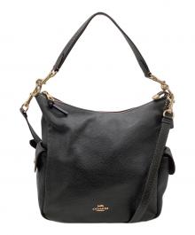 COACH（コーチ）の古着「ペニー ショルダーバッグ」｜ブラック