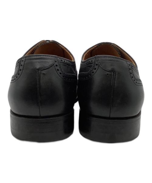 SCOTCH GRAIN（スコッチグレイン）SCOTCH GRAIN (スコッチグレイン) セミブローグシューズ ブラック サイズ:24.5EEEの古着・服飾アイテム