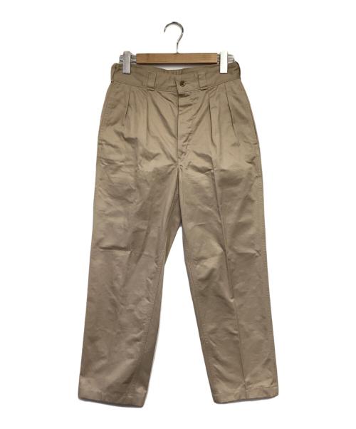 SCYEBASICS（サイベーシックス）SCYEBASICS (サイベーシックス) サンホアキンチノパンツ ベージュ サイズ:38の古着・服飾アイテム