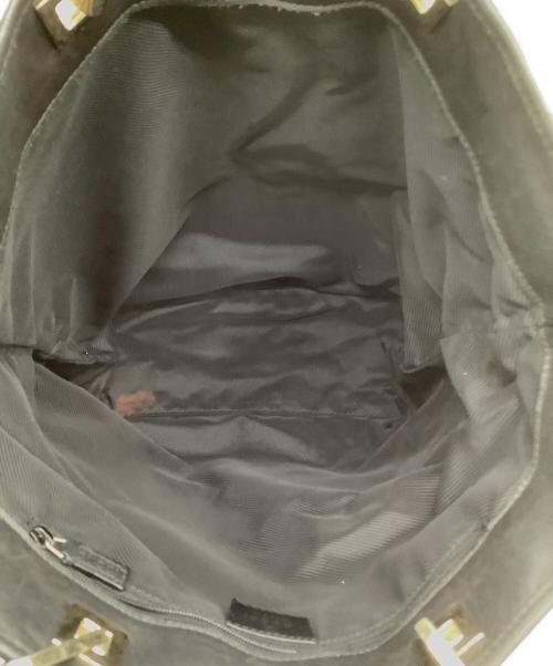 GUCCI（グッチ）GUCCI (グッチ) トートバッグ ベージュ×ブラックの古着・服飾アイテム