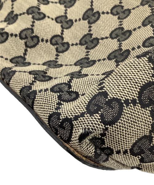 GUCCI（グッチ）GUCCI (グッチ) トートバッグ ベージュ×ブラックの古着・服飾アイテム