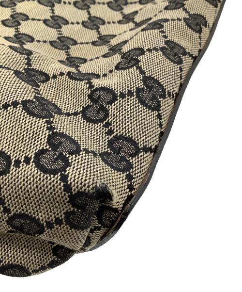 GUCCI（グッチ）GUCCI (グッチ) トートバッグ ベージュ×ブラックの古着・服飾アイテム