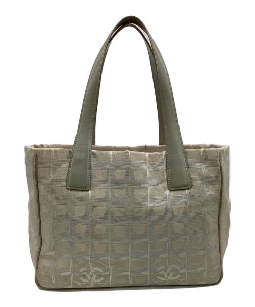 CHANEL（シャネル）CHANEL (シャネル) ニュートラベルライン トートバッグPM ベージュの古着・服飾アイテム