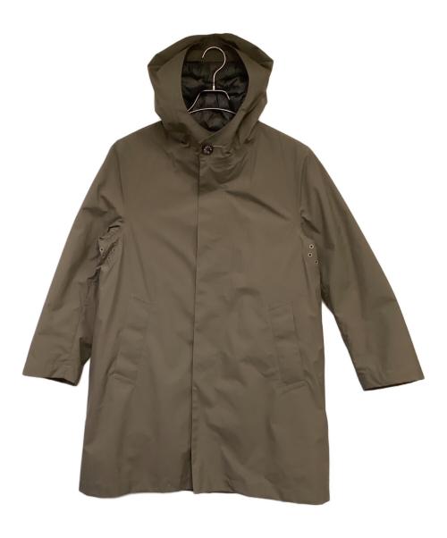 MACKINTOSH LONDON（マッキントッシュ ロンドン）MACKINTOSH LONDON (マッキントッシュ ロンドン) パーテックスシールドエアーフーデットアウター グレー サイズ:38の古着・服飾アイテム