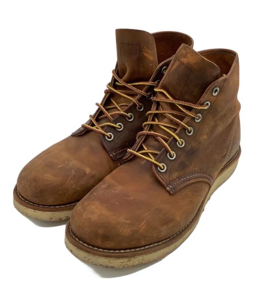 RED WING（レッドウィング）RED WING (レッドウィング) 6-inch classic round（6インチ クラシック ラウンド） ブラウン サイズ:US9の古着・服飾アイテム