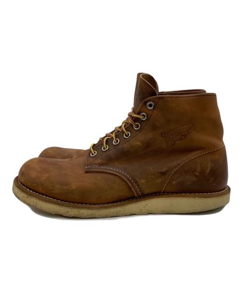 RED WING（レッドウィング）RED WING (レッドウィング) 6-inch classic round（6インチ クラシック ラウンド） ブラウン サイズ:US9の古着・服飾アイテム