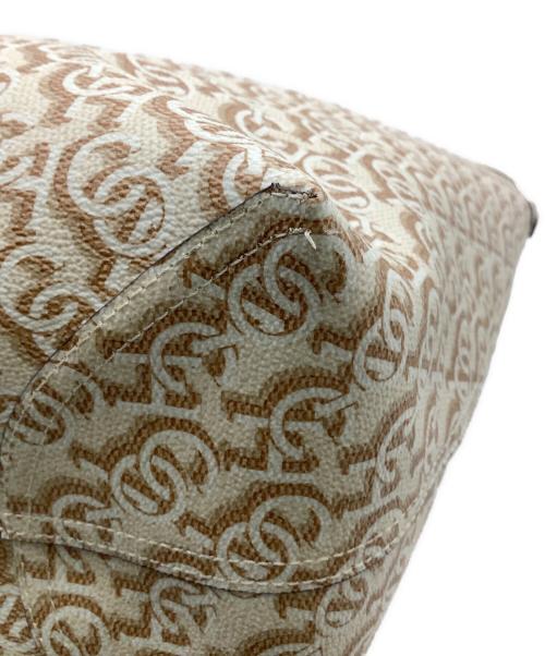 COACH（コーチ）COACH (コーチ) シグネチャー モノグラム シティ トートバッグ アイボリーの古着・服飾アイテム