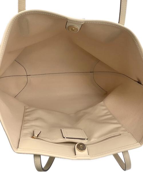 COACH（コーチ）COACH (コーチ) シグネチャー モノグラム シティ トートバッグ アイボリーの古着・服飾アイテム