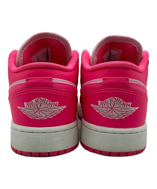 NIKE（ナイキ）NIKE (ナイキ) AIR JORDAN 1 LOW (GS)（エア ジョーダン 1 ロー グレードスクール） ピンク サイズ:23㎝の古着・服飾アイテム