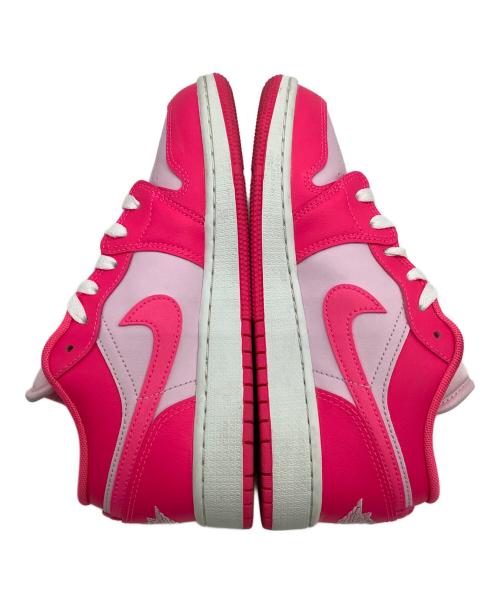 NIKE（ナイキ）NIKE (ナイキ) AIR JORDAN 1 LOW (GS)（エア ジョーダン 1 ロー グレードスクール） ピンク サイズ:23㎝の古着・服飾アイテム
