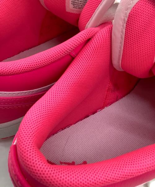 NIKE（ナイキ）NIKE (ナイキ) AIR JORDAN 1 LOW (GS)（エア ジョーダン 1 ロー グレードスクール） ピンク サイズ:23㎝の古着・服飾アイテム