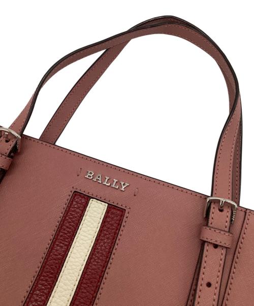 BALLY（バリー）BALLY (バリー) SUPRA SM トートバッグ ピンクの古着・服飾アイテム