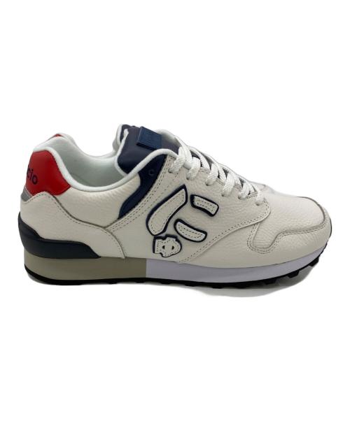 Sangacio（サンガッチョ）Sangacio (サンガッチョ) にゅ～ず (ニューズ) にゅ～ず ホワイト×ブラウン サイズ:8 未使用品の古着・服飾アイテム