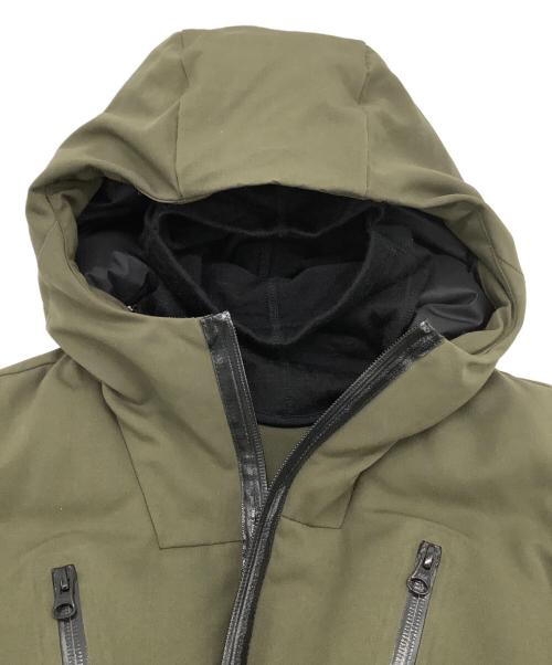 STONE ISLAND（ストーンアイランド）STONE ISLAND (ストーンアイランド) Water Repellent Wool Down Jacke（ウォーター リペレント ウール ダウン ジャケット） オリーブ サイズ:Sの古着・服飾アイテム