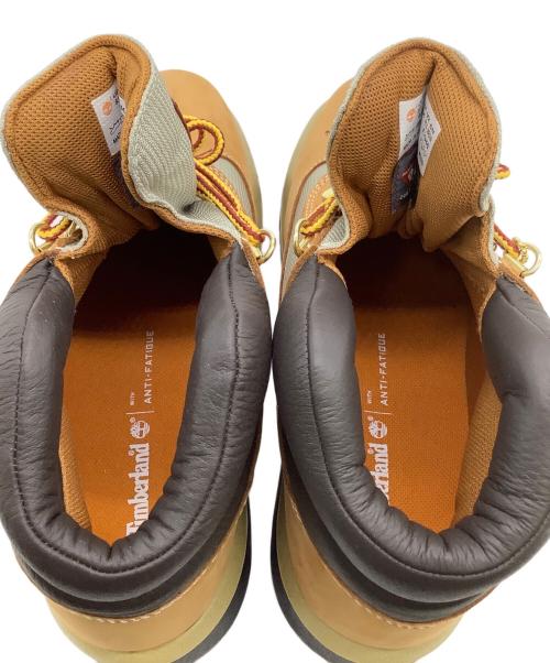Timberland（ティンバーランド）Timberland (ティンバーランド) FIELD BOOT F&L WP（フィールド ブーツ ファブリック＆レザー ウォータープルーフ） キャメル サイズ:US8.5の古着・服飾アイテム
