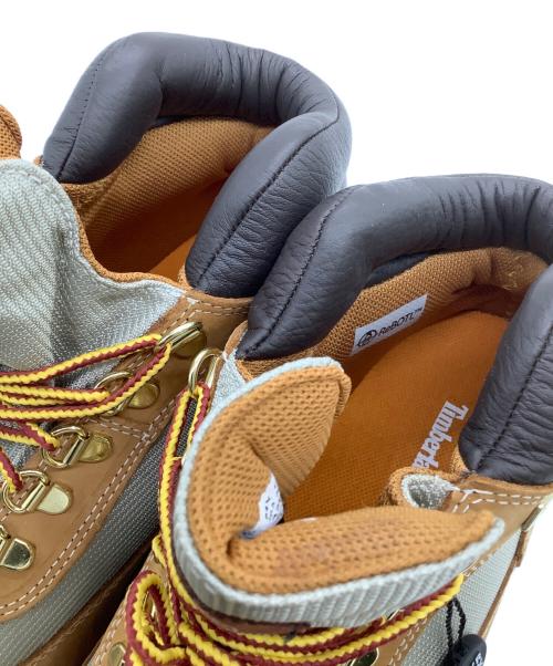 Timberland（ティンバーランド）Timberland (ティンバーランド) FIELD BOOT F&L WP（フィールド ブーツ ファブリック＆レザー ウォータープルーフ） キャメル サイズ:US8.5の古着・服飾アイテム