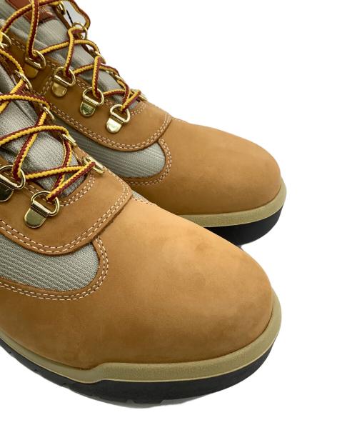 Timberland（ティンバーランド）Timberland (ティンバーランド) FIELD BOOT F&L WP（フィールド ブーツ ファブリック＆レザー ウォータープルーフ） キャメル サイズ:US8.5の古着・服飾アイテム