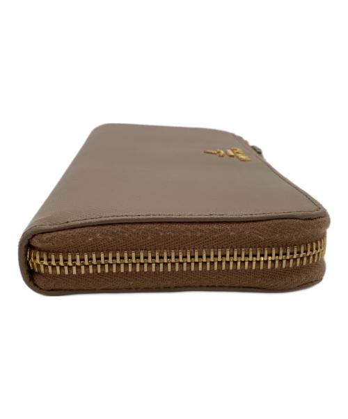 PRADA（プラダ）PRADA (プラダ) サフィアーノ 長財布 ライトブラウンの古着・服飾アイテム