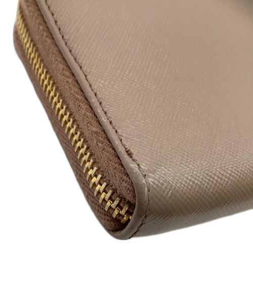 PRADA（プラダ）PRADA (プラダ) サフィアーノ 長財布 ライトブラウンの古着・服飾アイテム