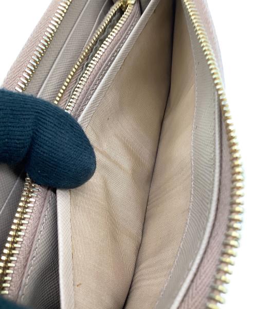 PRADA（プラダ）PRADA (プラダ) サフィアーノ 長財布 ライトブラウンの古着・服飾アイテム