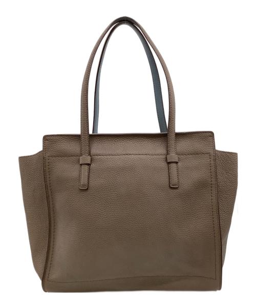 Salvatore Ferragamo（サルヴァトーレ フェラガモ）Salvatore Ferragamo (サルヴァトーレ フェラガモ) エイミー ハンドバッグ ブラウン×ブルーの古着・服飾アイテム