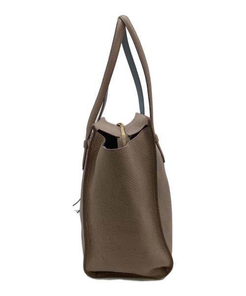 Salvatore Ferragamo（サルヴァトーレ フェラガモ）Salvatore Ferragamo (サルヴァトーレ フェラガモ) エイミー ハンドバッグ ブラウン×ブルーの古着・服飾アイテム