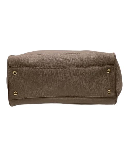 Salvatore Ferragamo（サルヴァトーレ フェラガモ）Salvatore Ferragamo (サルヴァトーレ フェラガモ) エイミー ハンドバッグ ブラウン×ブルーの古着・服飾アイテム