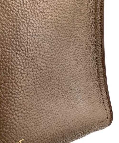 Salvatore Ferragamo（サルヴァトーレ フェラガモ）Salvatore Ferragamo (サルヴァトーレ フェラガモ) エイミー ハンドバッグ ブラウン×ブルーの古着・服飾アイテム