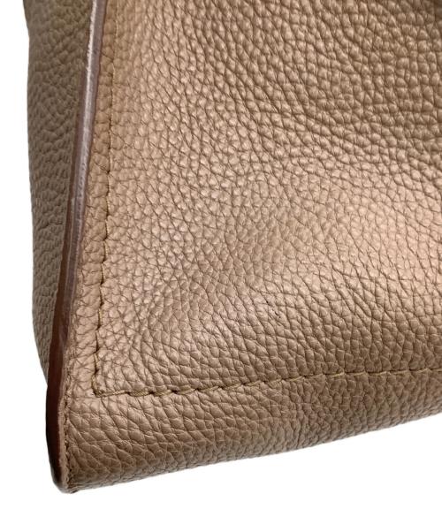 Salvatore Ferragamo（サルヴァトーレ フェラガモ）Salvatore Ferragamo (サルヴァトーレ フェラガモ) エイミー ハンドバッグ ブラウン×ブルーの古着・服飾アイテム