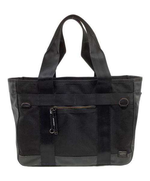 PORTER（ポーター）PORTER (ポーター) HEAT TOTE BAG（ヒート トートバッグ） ブラックの古着・服飾アイテム