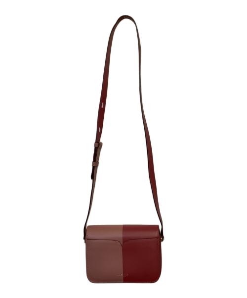 Kate Spade（ケイトスペード）Kate Spade (ケイトスペード) ニコラ ツイストロック ミニショルダーバッグ ピンク×レッドの古着・服飾アイテム