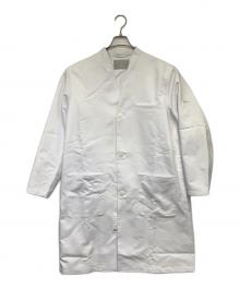 Ron Herman×Classico（ロンハーマン×クラシコ）の古着「ノーカラードクターコート」｜ホワイト