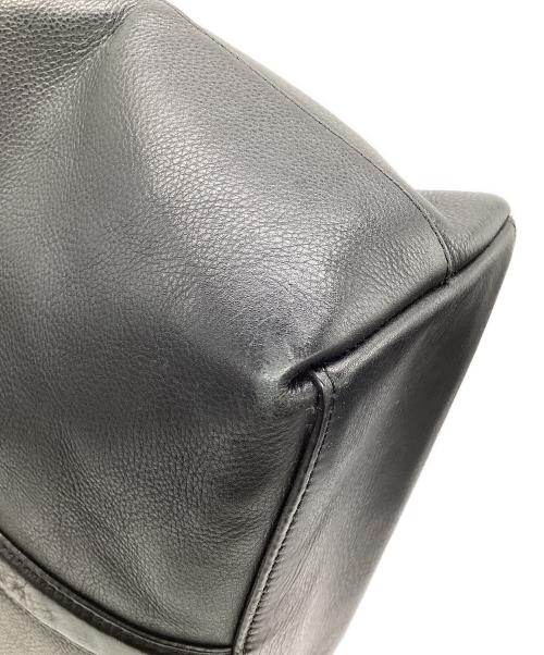 COACH（コーチ）COACH (コーチ) レザートートバッグ ブラックの古着・服飾アイテム