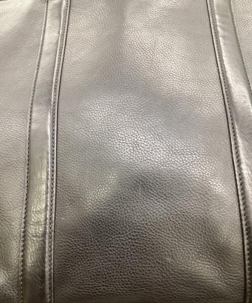 COACH（コーチ）COACH (コーチ) レザートートバッグ ブラックの古着・服飾アイテム