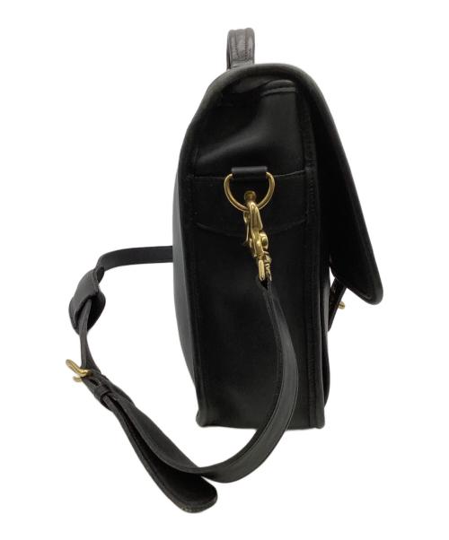 COACH（コーチ）COACH (コーチ) ビジネス ショルダーバッグ ブラックの古着・服飾アイテム