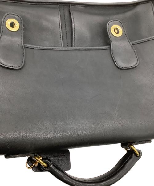 COACH（コーチ）COACH (コーチ) ビジネス ショルダーバッグ ブラックの古着・服飾アイテム