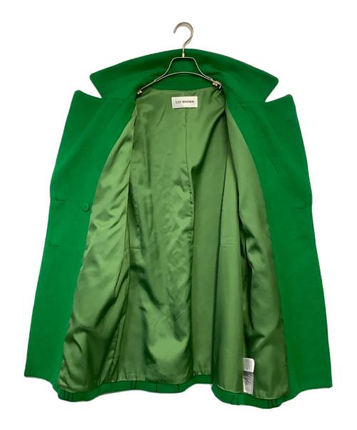 Lily Brown（リリーブラウン）Lily Brown (リリーブラウン) コクーンコート グリーン サイズ:ONE SIZEの古着・服飾アイテム
