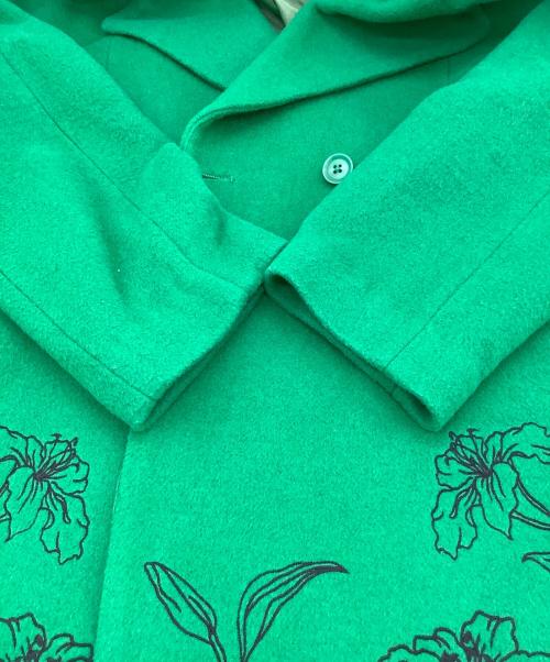 Lily Brown（リリーブラウン）Lily Brown (リリーブラウン) コクーンコート グリーン サイズ:ONE SIZEの古着・服飾アイテム