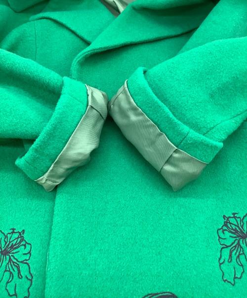 Lily Brown（リリーブラウン）Lily Brown (リリーブラウン) コクーンコート グリーン サイズ:ONE SIZEの古着・服飾アイテム