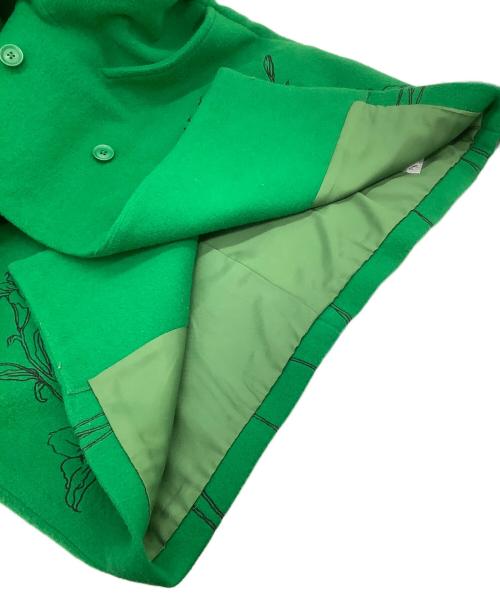 Lily Brown（リリーブラウン）Lily Brown (リリーブラウン) コクーンコート グリーン サイズ:ONE SIZEの古着・服飾アイテム