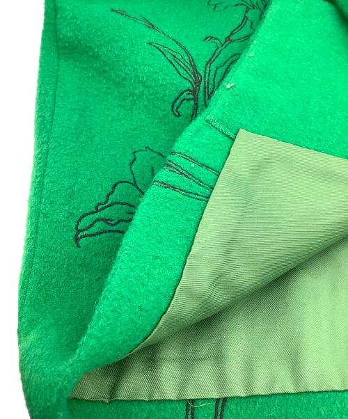 Lily Brown（リリーブラウン）Lily Brown (リリーブラウン) コクーンコート グリーン サイズ:ONE SIZEの古着・服飾アイテム