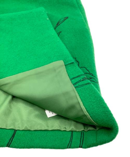 Lily Brown（リリーブラウン）Lily Brown (リリーブラウン) コクーンコート グリーン サイズ:ONE SIZEの古着・服飾アイテム