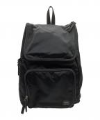 PORTERポーター）の古着「PLAN RUCKSACK（プラン ラックサック）」｜ブラック
