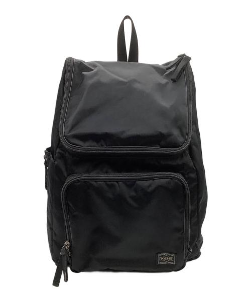 PORTER（ポーター）PORTER (ポーター) PLAN RUCKSACK（プラン ラックサック） ブラックの古着・服飾アイテム