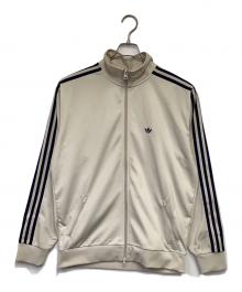 adidas Originals（アディダスオリジナル）の古着「ベッケンバウアー トラックジャケット（ジェンダーニュートラル）」｜アイボリー×ネイビー