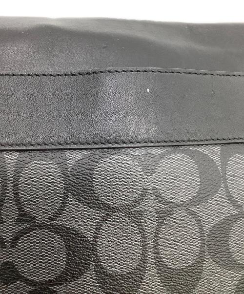 COACH（コーチ）COACH (コーチ) チャールズ シグネチャー メッセンジャーバッグ ブラックの古着・服飾アイテム