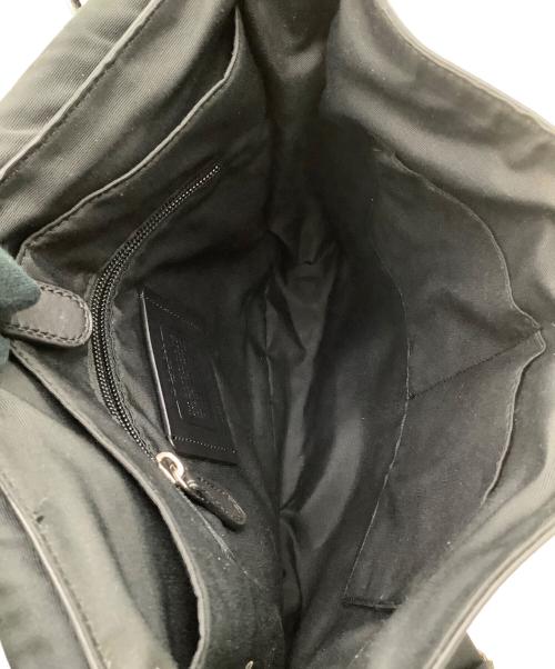 COACH（コーチ）COACH (コーチ) チャールズ シグネチャー メッセンジャーバッグ ブラックの古着・服飾アイテム