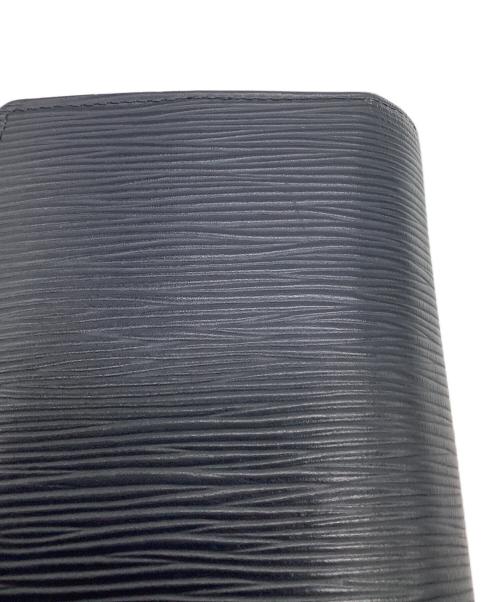 LOUIS VUITTON（ルイ ヴィトン）LOUIS VUITTON (ルイ ヴィトン) エピ ポルトフォイユ ブラザ 長財布 ネイビーの古着・服飾アイテム