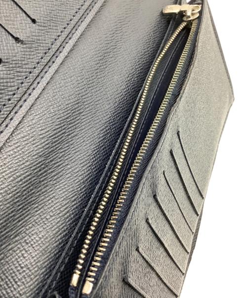 LOUIS VUITTON（ルイ ヴィトン）LOUIS VUITTON (ルイ ヴィトン) エピ ポルトフォイユ ブラザ 長財布 ネイビーの古着・服飾アイテム
